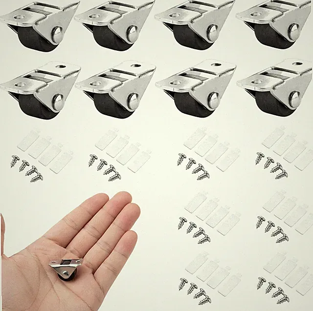 8 Stücke Möbelrollen Klein, Rollen Für Möbel Klein, Kleine Rollen Für Möbel Mini