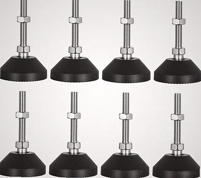 8 Verstellbare Möbelfüße Stellfüße Nivellierfuß, M8 X 60 X 50 Mm Rutschfeste Ste