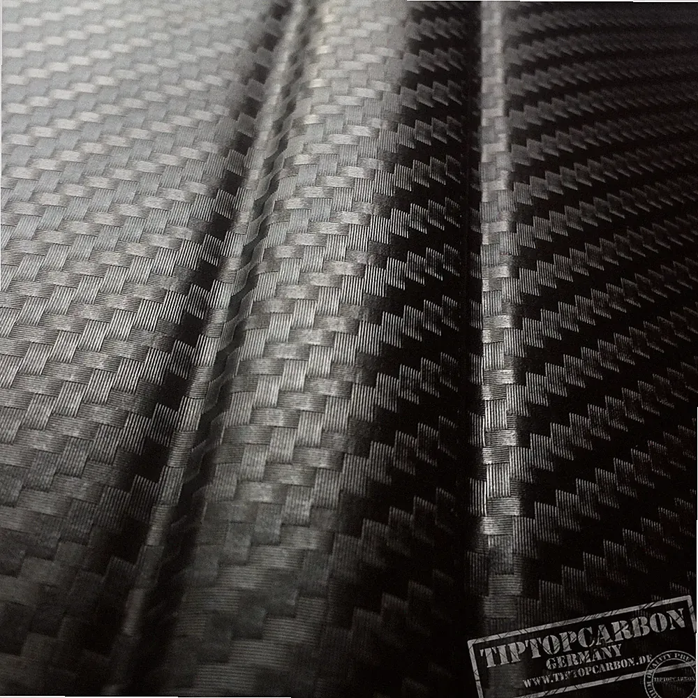 [9,8€/m²] Premium 3D Carbon Folie schwarz Luftkanäle AutoFolie Matt Glanz Auto