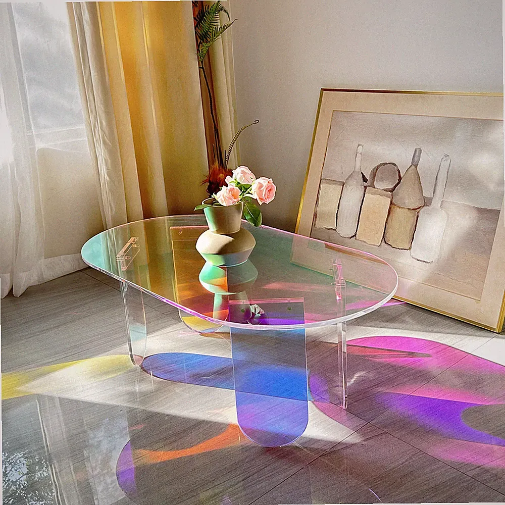 Transparent Couchtisch