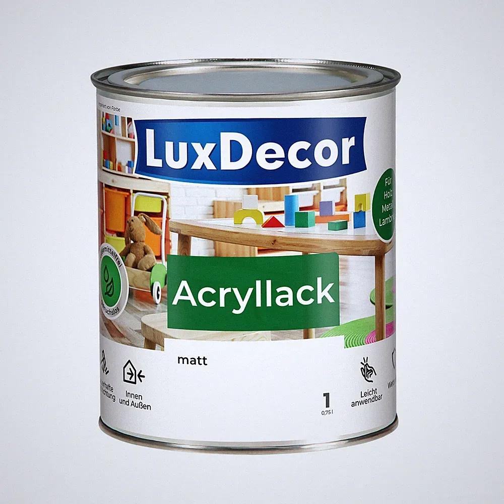 Acryllack Matt Buntlack Holzlack Weißlack Spielzeuge Metall Möbel 13 Farbtöne