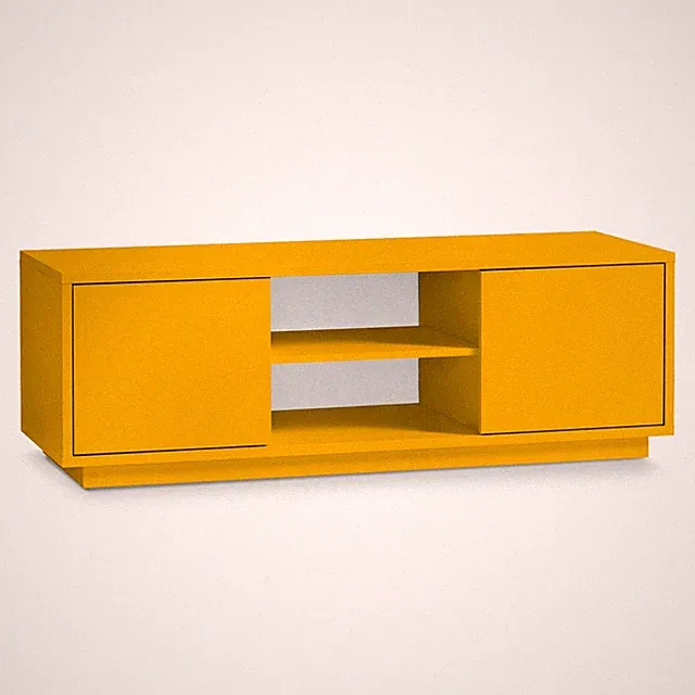 AILEENSTORE TV-Lowboard Fernseher-Tisch Holz-Optik HiFi-Kommode Wohnzimmer-Möbel