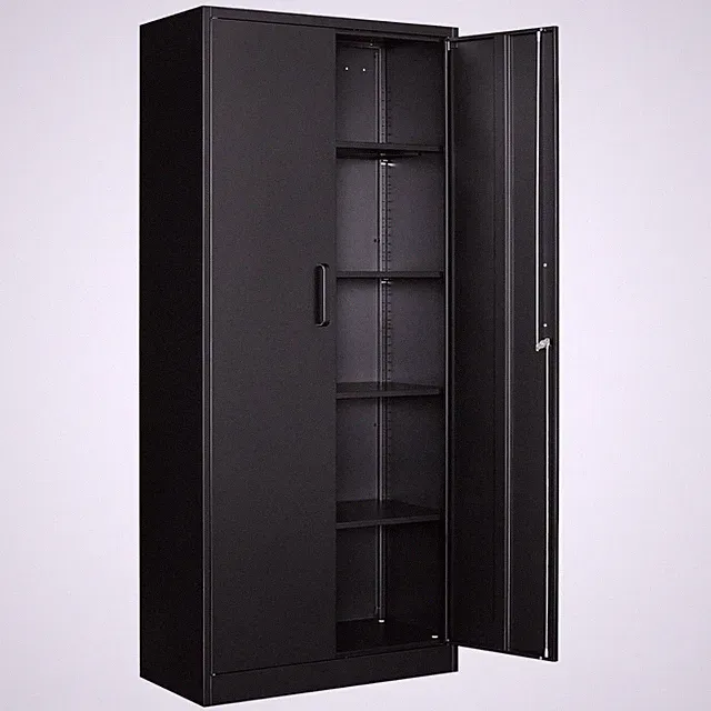 Aktenschrank Metall abschließbar 170x78x39cm Büro Garage Rostschutz