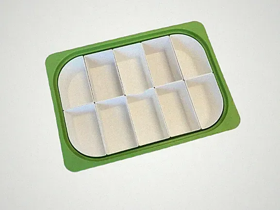 Alternativer Ikea Trofast Box (42x30x10cm) Sortiereinsatz Unterteilung 10-fach