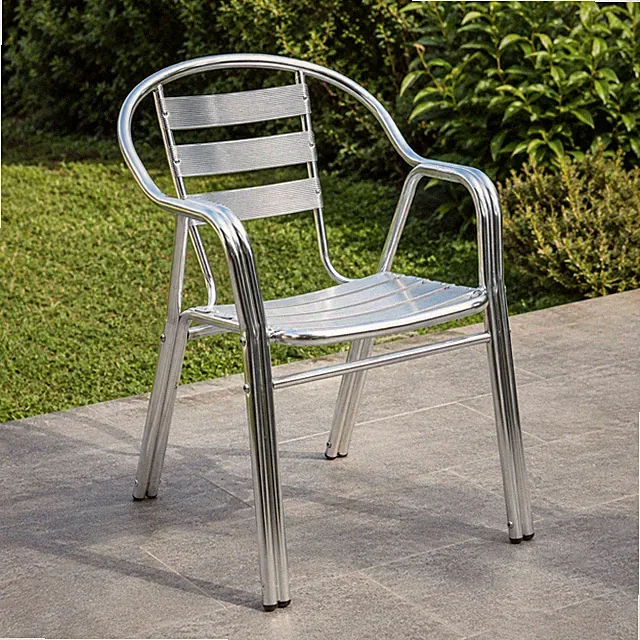 Alu Gartenstuhl Stapelstuhl Bistrostuhl Terrassenstuhl Stuhl