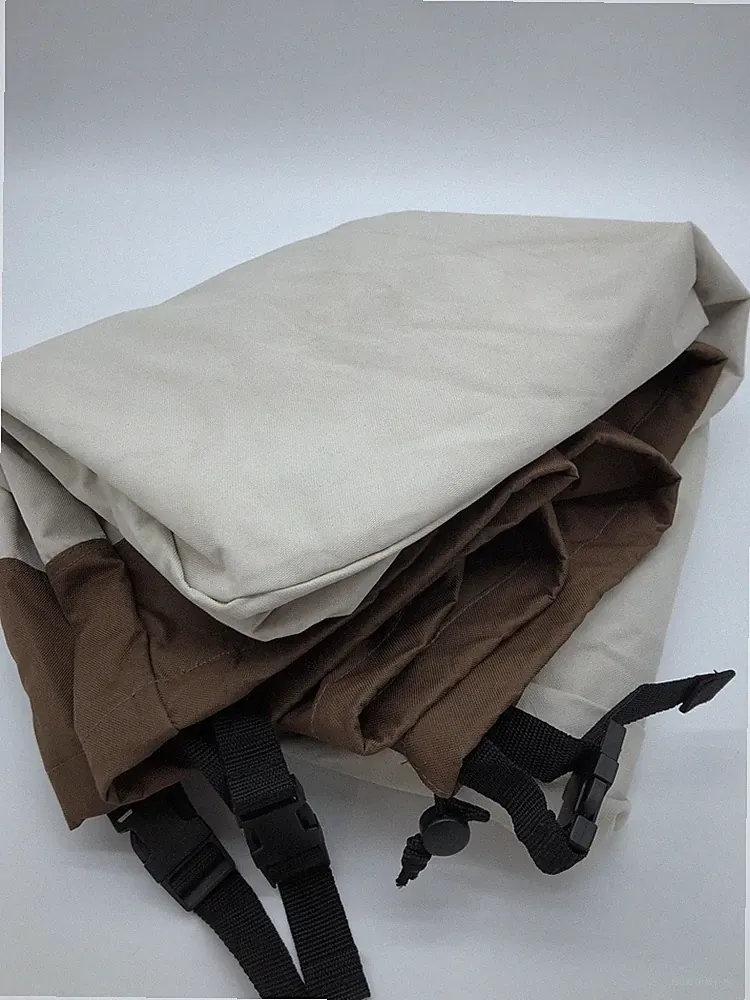 Amazon Basics Esstisch Abdeckung M 190,5 cm Beige Wasserfest Polyestermaterial
