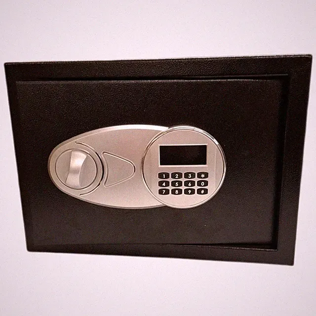 Amazon Basics Tresor aus Stahl, Sicherheit für Zuhause, mit digitaler Tastatursp