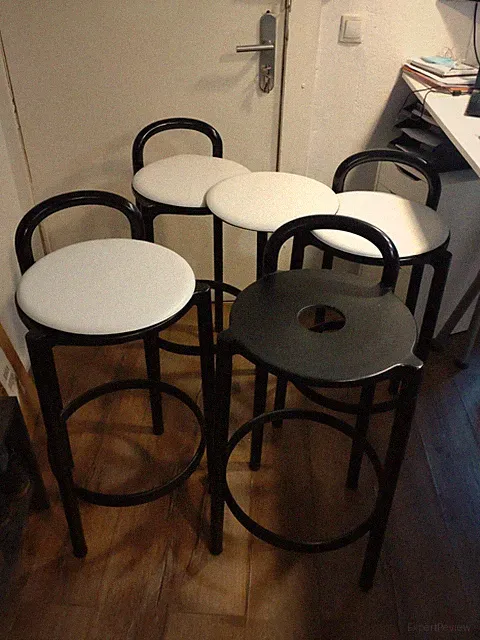 Anna Castelli Ferrieri für Kartell Hocker mit Sitzflächen