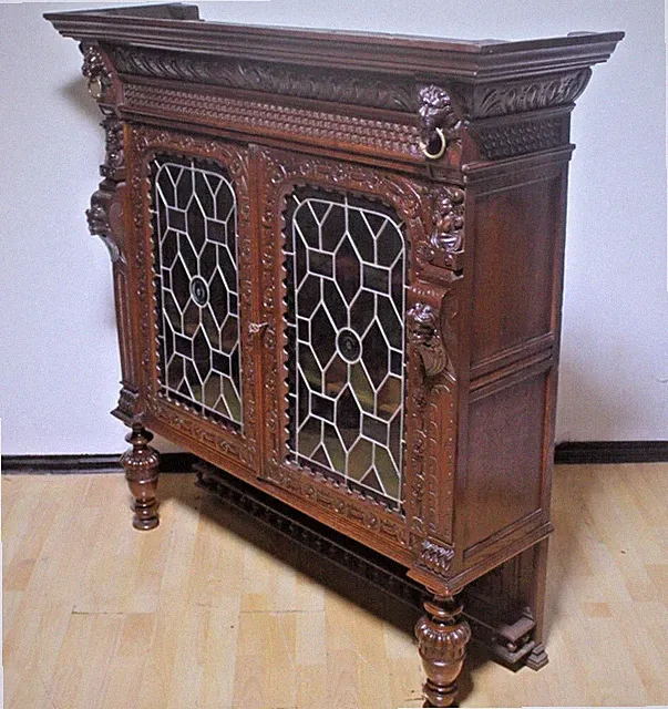 Antik Aufsatzschrank Hängeschrank ca 1900 Jh.