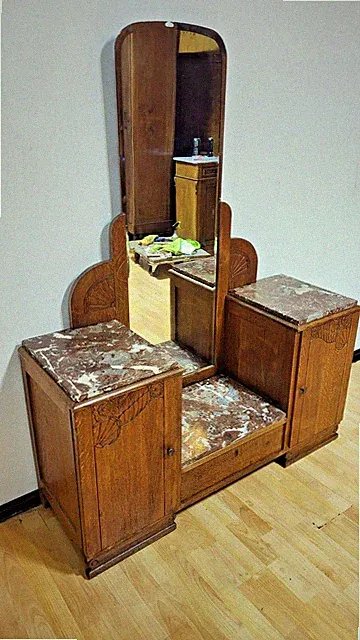 Antik Spiegelkommode art deco Jugendstil ca. 1920 Jh.