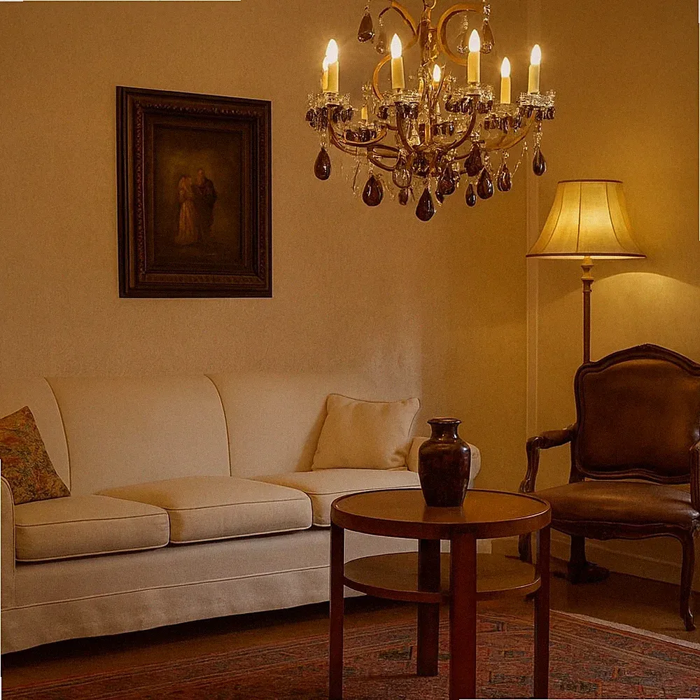 Antiker Art Deco Couchtisch Walnuss Platte mit Glas XX Jhd Originell