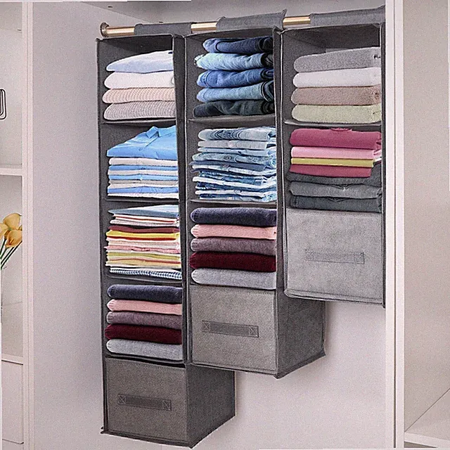 Aufbewahrungsbox Set Organizer Regal Hängeaufbewahrung Schuhbox Schrank Stoffbox
