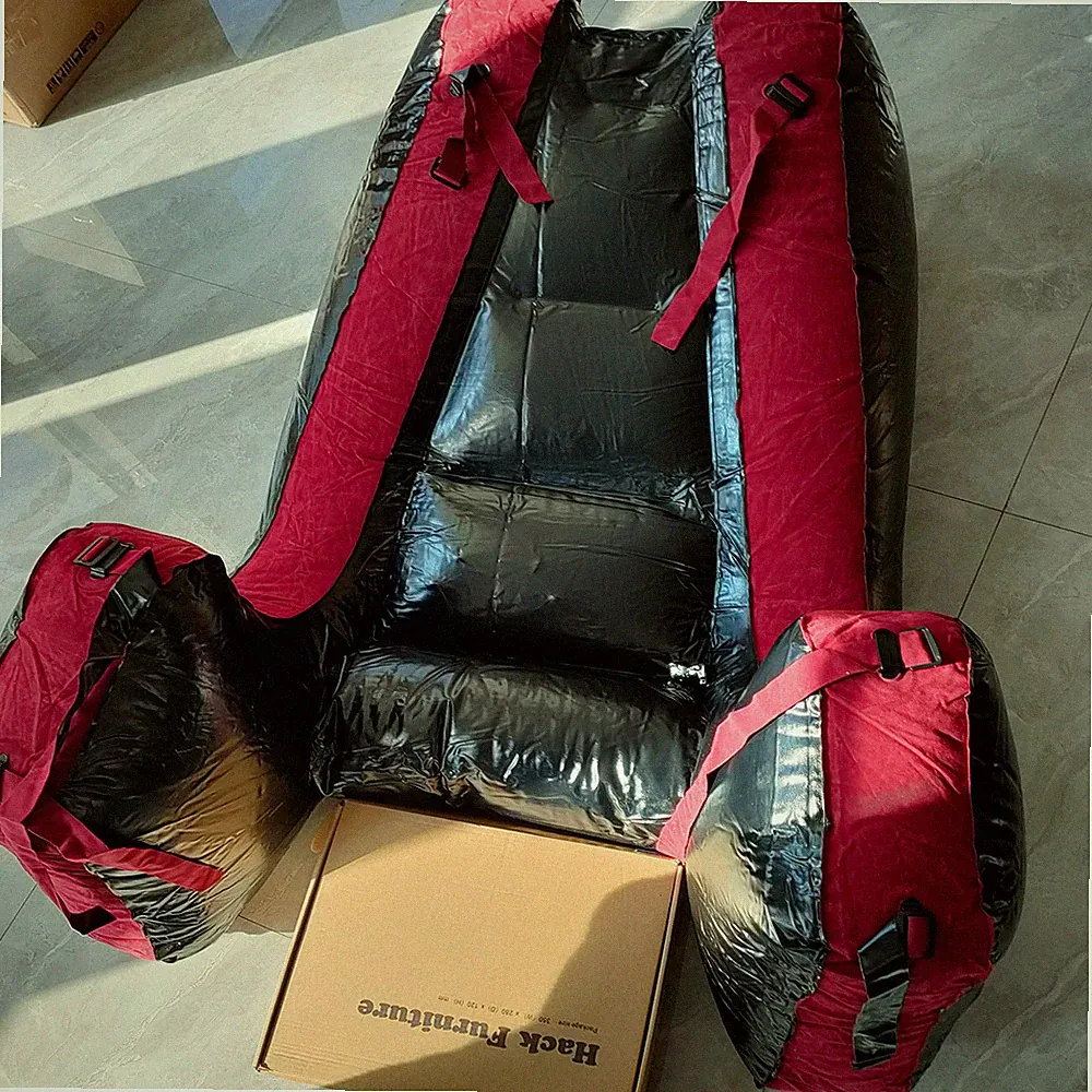 Aufblasbare Sex Sofa Sex Stuhl PVC Tragbare Sofa Sex Möbel für Paar Kissen DE