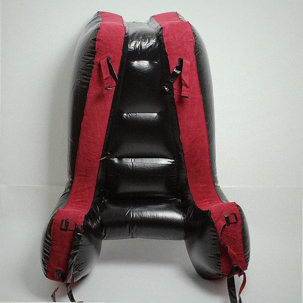 Aufblasbare Sofa Stuhl PVC Tragbare Sofa Bett Kissen Möbel für Paar Kissen DE