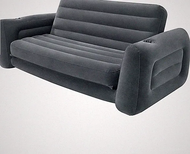 Aufblasbares Ausziehsofa Sleep Away Futon Couch Intex King Size