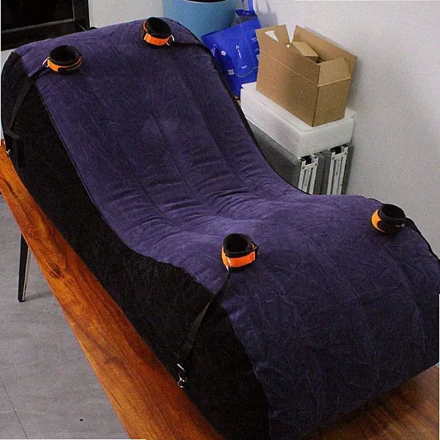 Aufblasbares Sex Möbel Sofa für Love Position Aid Stuhl Kissen Bett Erwachsene
