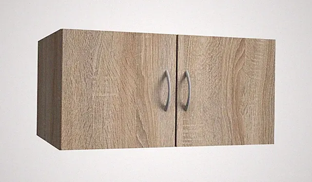 Aufsatz 2-türig 80x40x40 für Mehrzweckschrank MULTIRAUMKONZEPT von Wimex / Eiche