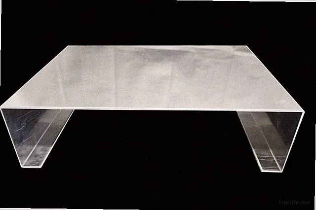 Aufsatz Erhöhung TV/Monitor Ablage aus Aluminium Breite 100cm Höhe+Tiefewählbar