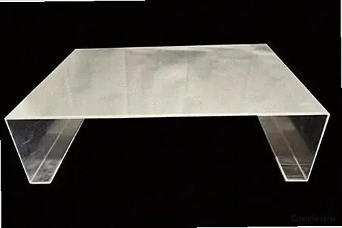 Aufsatz Erhöhung TV/Monitor Ablage aus Aluminium Breite 40cm Höhe+Tiefe wählbar