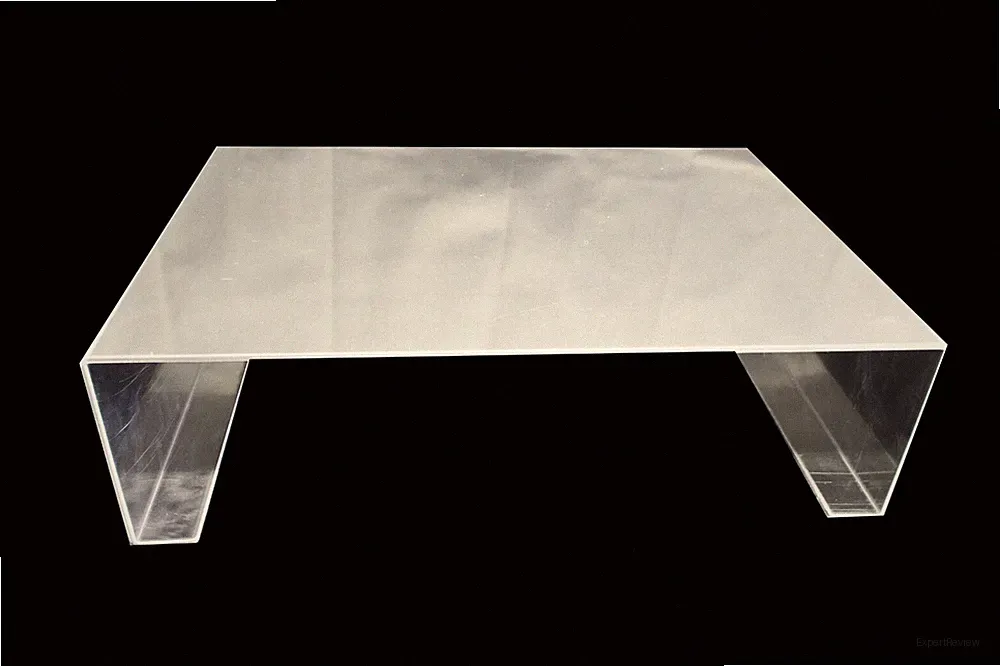 Aufsatz Erhöhung TV/Monitor Ablage aus Aluminium Breite 80cm Höhe+Tiefe wählbar