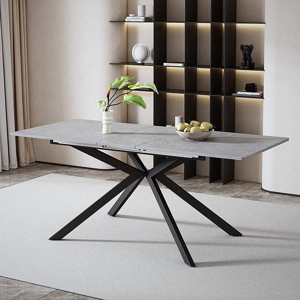 Ausziehbarer Esstisch Freizeittisch Küchentisch Esszimmer Tish (150-180)x70x76cm