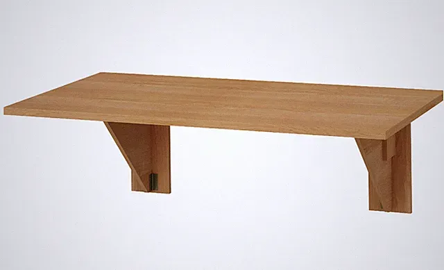 Ausziehtisch Wandtisch HOMI Mini 9 130x70x75 cm Klapptisch Küchentisch Esstisch