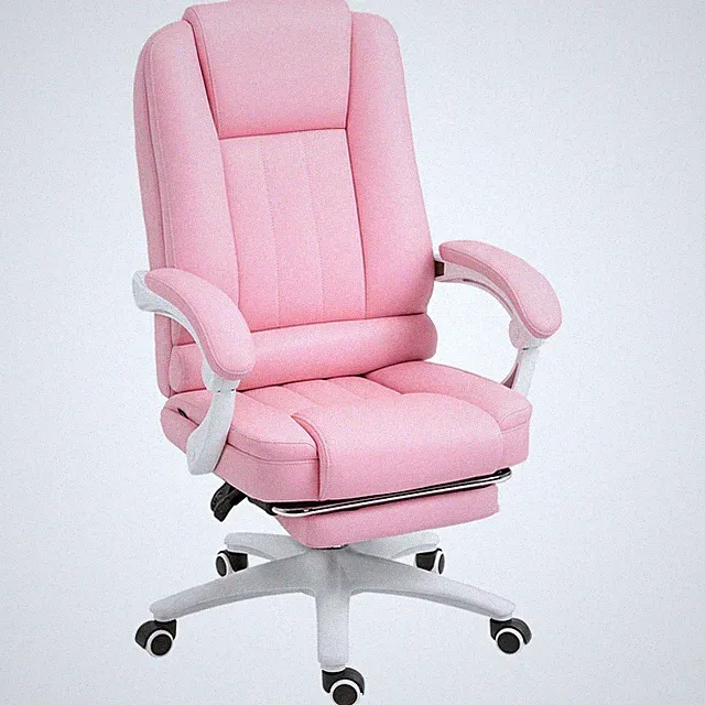 B��rostuhl Chefsessel mit Fu?st��tze, Schreibtischstuhl Refurbished