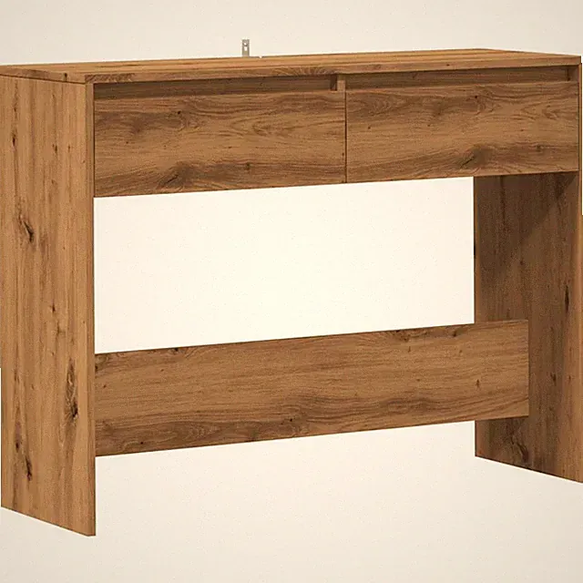 B-Ware | Konsolentisch Flurtisch Ablage Beistelltisch Artisan-Eiche 100x35x76,5