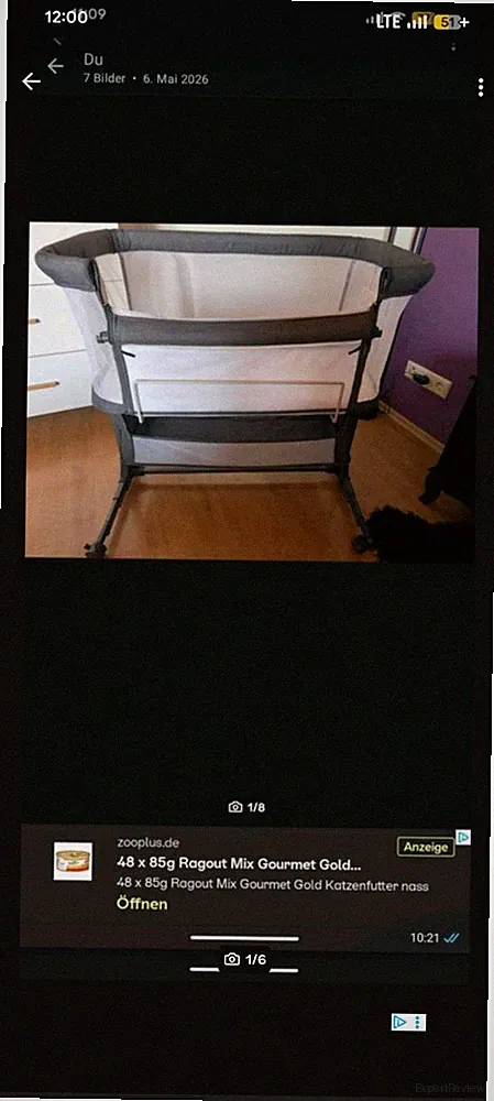 Baby beistelbett mit 5 Spannbettlaken