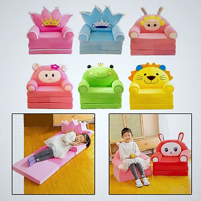 Baby-Couch-Abdeckung, niedliche Kinder-Sofa-Abdeckung für das Spielzimmer