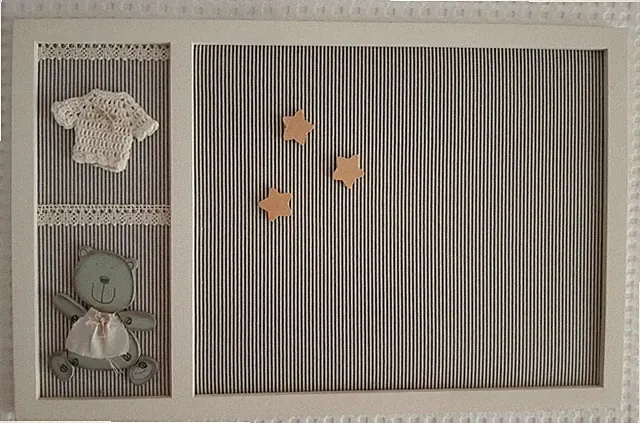 Baby-Magnetbild Pinwand - Deko - Kinderzimmer - NEU