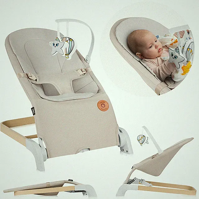 Babywippe Babybouncer zusammenklappbar Faltbar & Leicht bis zu 9kg