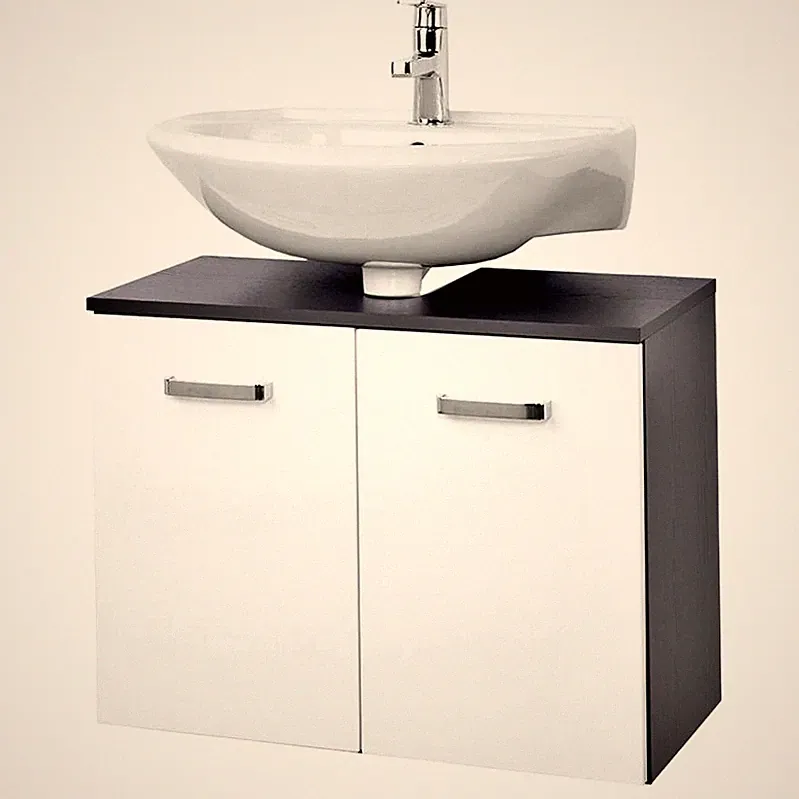 Badezimmer Waschbeckenschrank Waschtisch-Unterschrank 70cm Badschrank Badmöbel