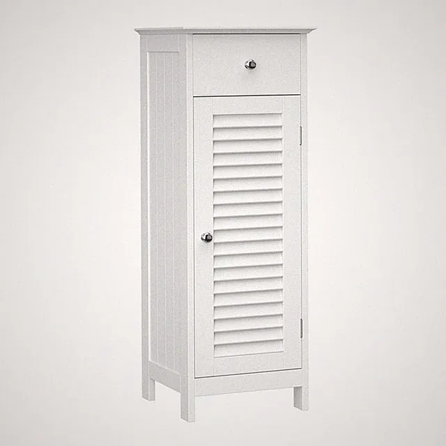 Badezimmerschrank, Badschrank schmal, Aufbewahrungsschrank, kleiner Schrank,...