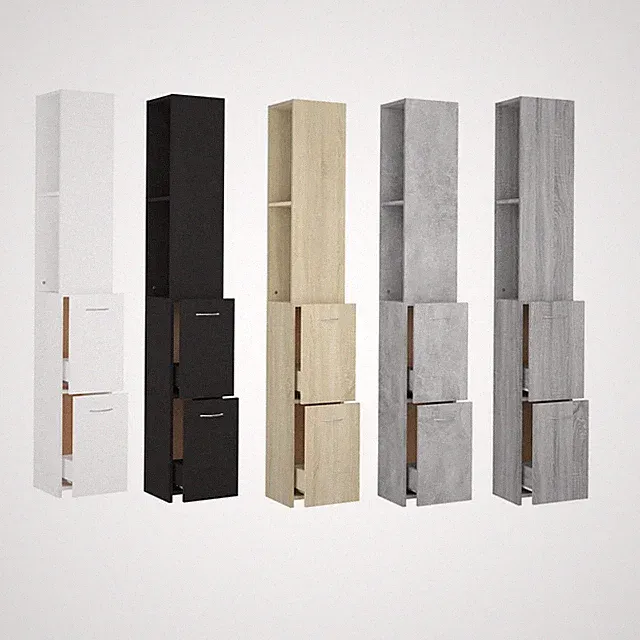 Badezimmerschrank Hochschrank Badschrank Badezimmermöbel Badregal Bad Schrank