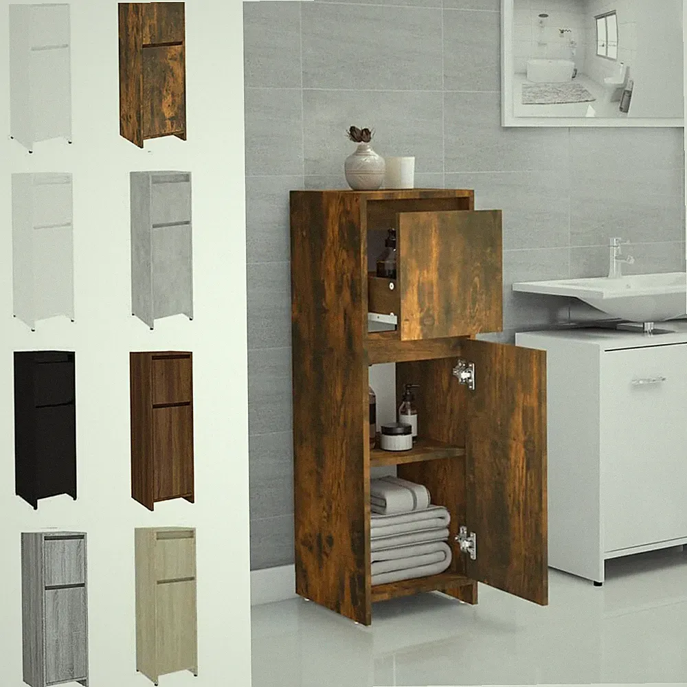Badezimmerschrank Kommode Badschrank Badmöbel Badregal Schrank Hochschrank