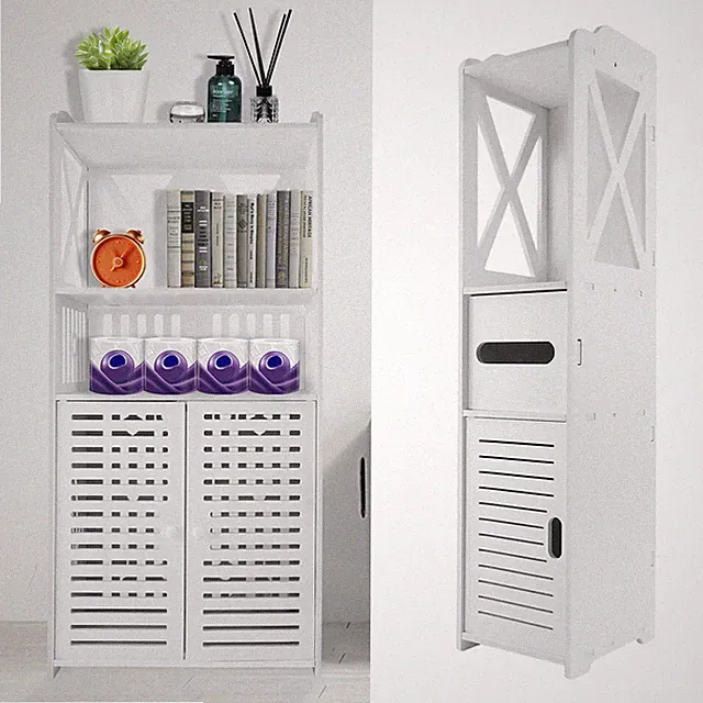 Badezimmerschrank Schmaler Badschrank Hochschrank Badregal Schrank Schlafzimmer