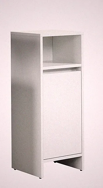 Badkommode Badezimmerschrank Standschrank Bad Basix Aufbaumaß BxHxT 32 x...