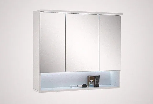 Badmöbel Badezimmermöbel Badezimmerschrank Spiegelschrank mit Beleuchtung BEST