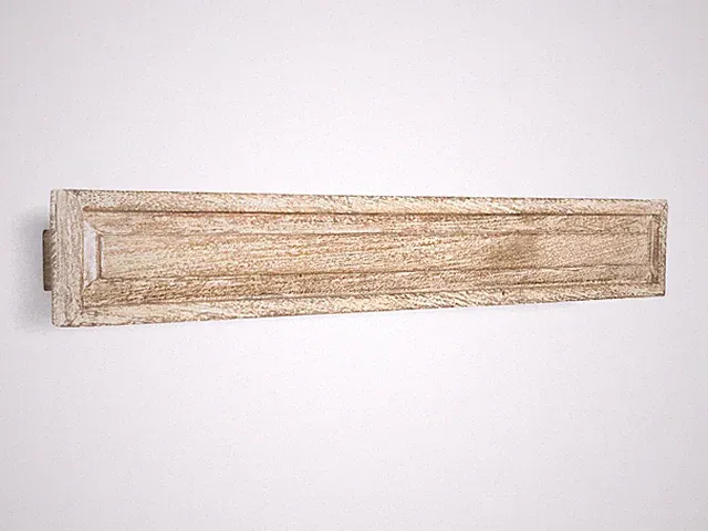 Badmöbel Handtuchhalter Mango massiv Holz Handtuchstange 85cm Mango