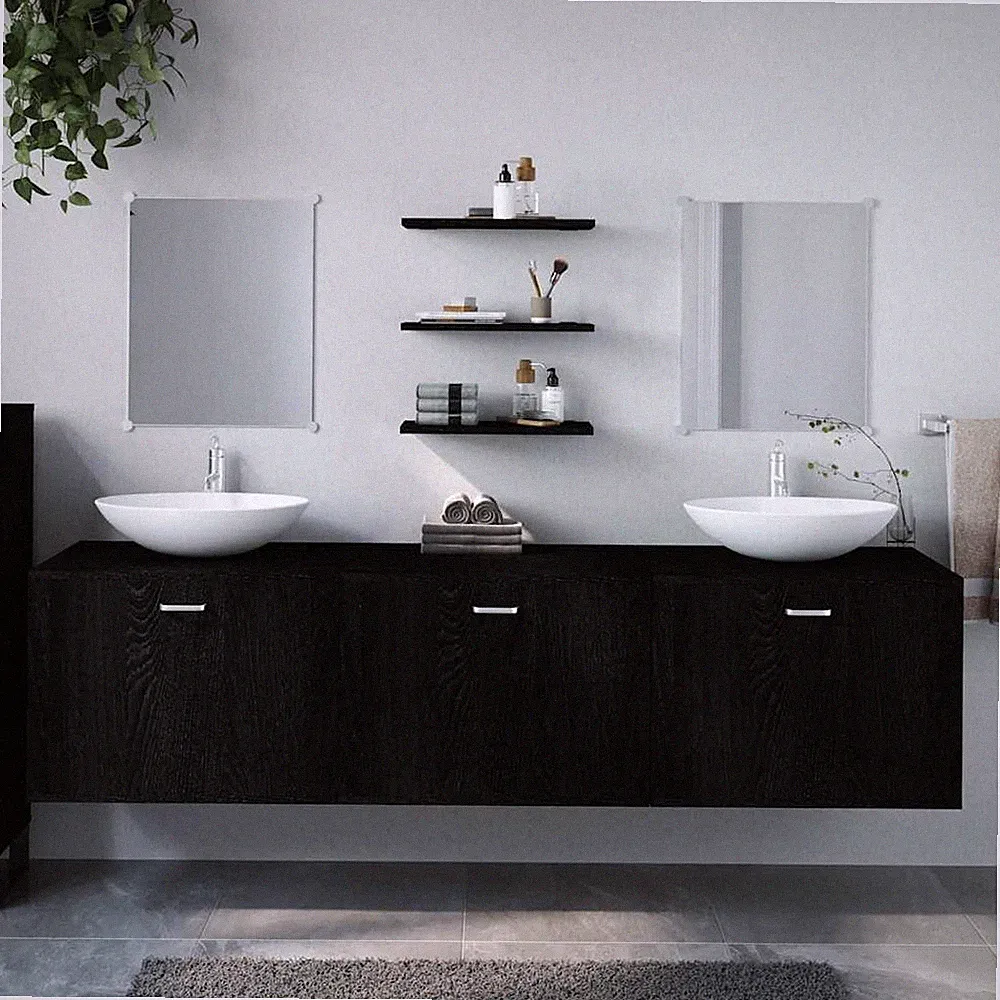 Badmöbel Set Badmöbel Badmöbel-Set Badezimmermöbel Badezimmermöbel-Set vidaXL