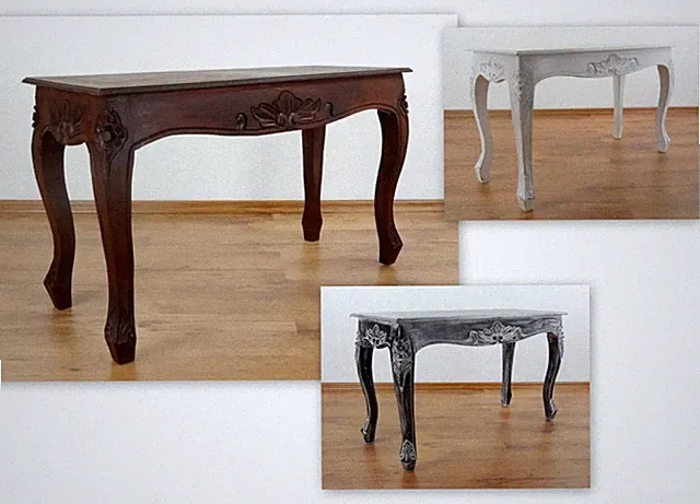 Balinesischer Couchtisch,Sofatisch, Beistelltisch,Konsolentisch, Holztisch