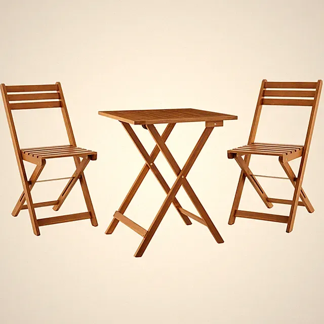 Balkonmöbel Set Sitzgruppe Gartenmöbel Balkon Holz Möbel Tisch Stühle Juskys®