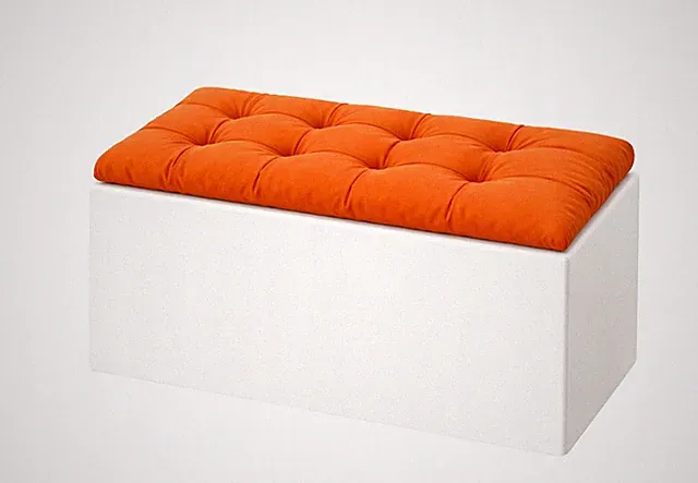 Bankauflage 90 x 50 x 8 cm Sitzkissen Bankkissen Kinderbank viele Farben