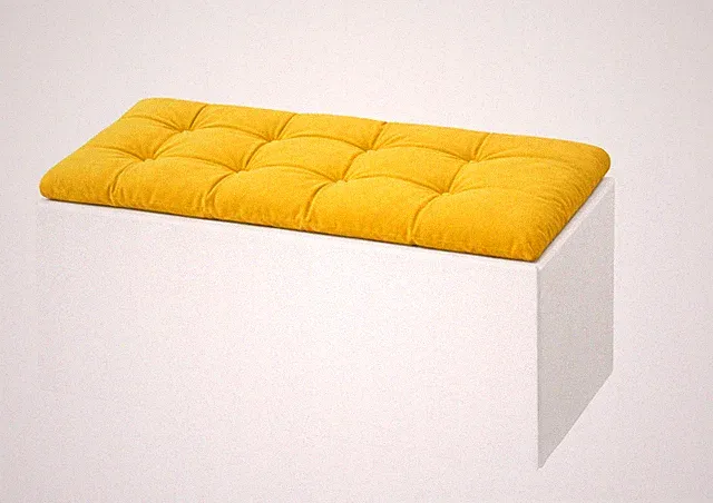 Bankauflage 90x50 x 8 cm Sitzkissen Bankkissen Kinderbank viele Farben
