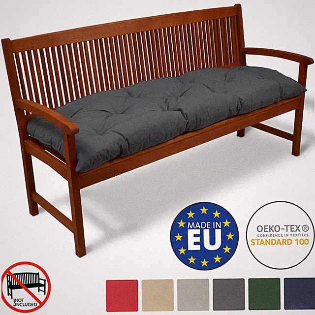 Bankauflage Bankkissen Sitzkissen Auflage Bankpolster Sitzpolster Polsterauflage