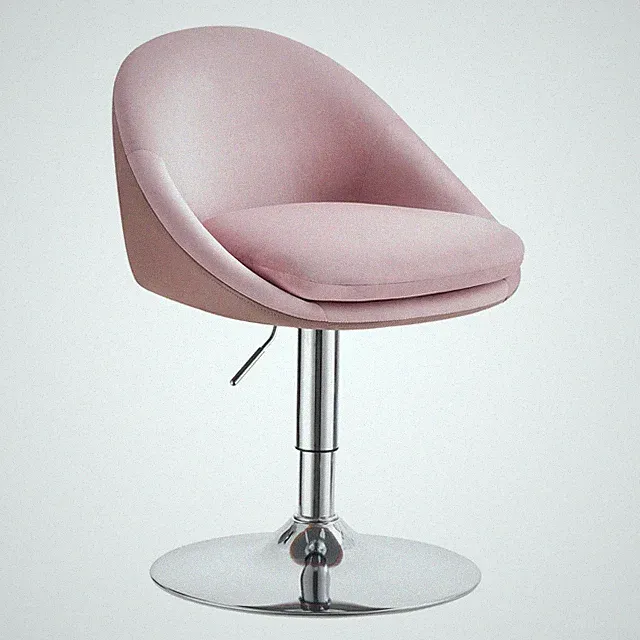 Barhocker Stuhl verstellbar, Schminkstuhl, Bürostuhl, drehbar, Barhocker