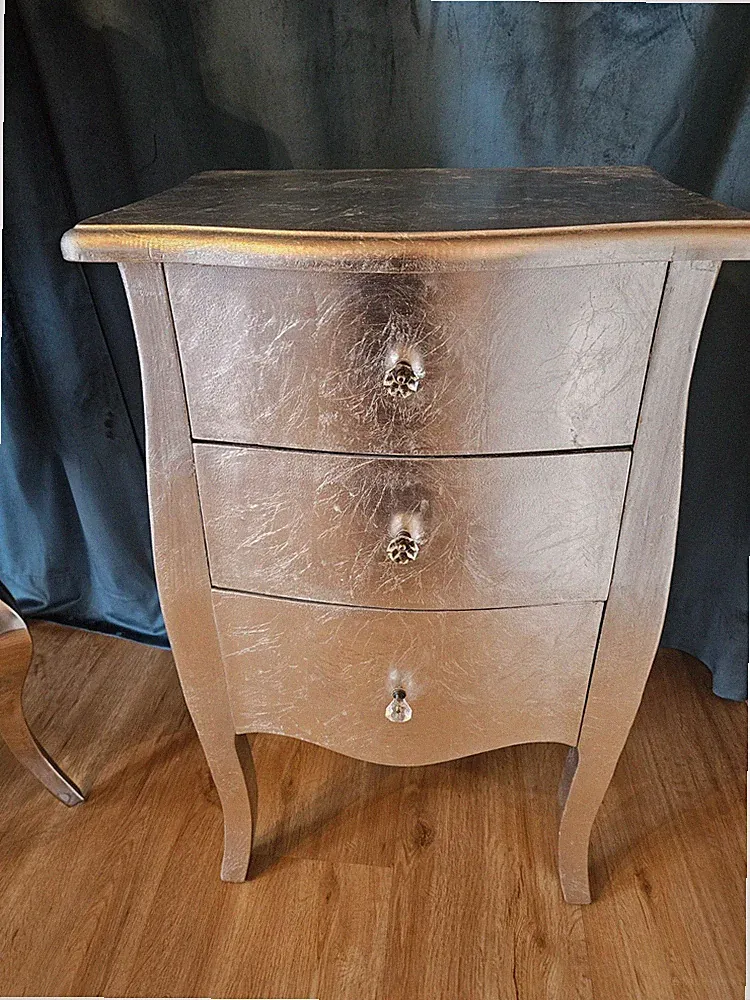 BAROCK KOMMODE SILBER