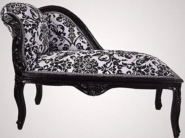 Barocksofa Sitzbank Antik Kanapee Barock Liege Sofa Sitzbank Polsterhocker Bank
