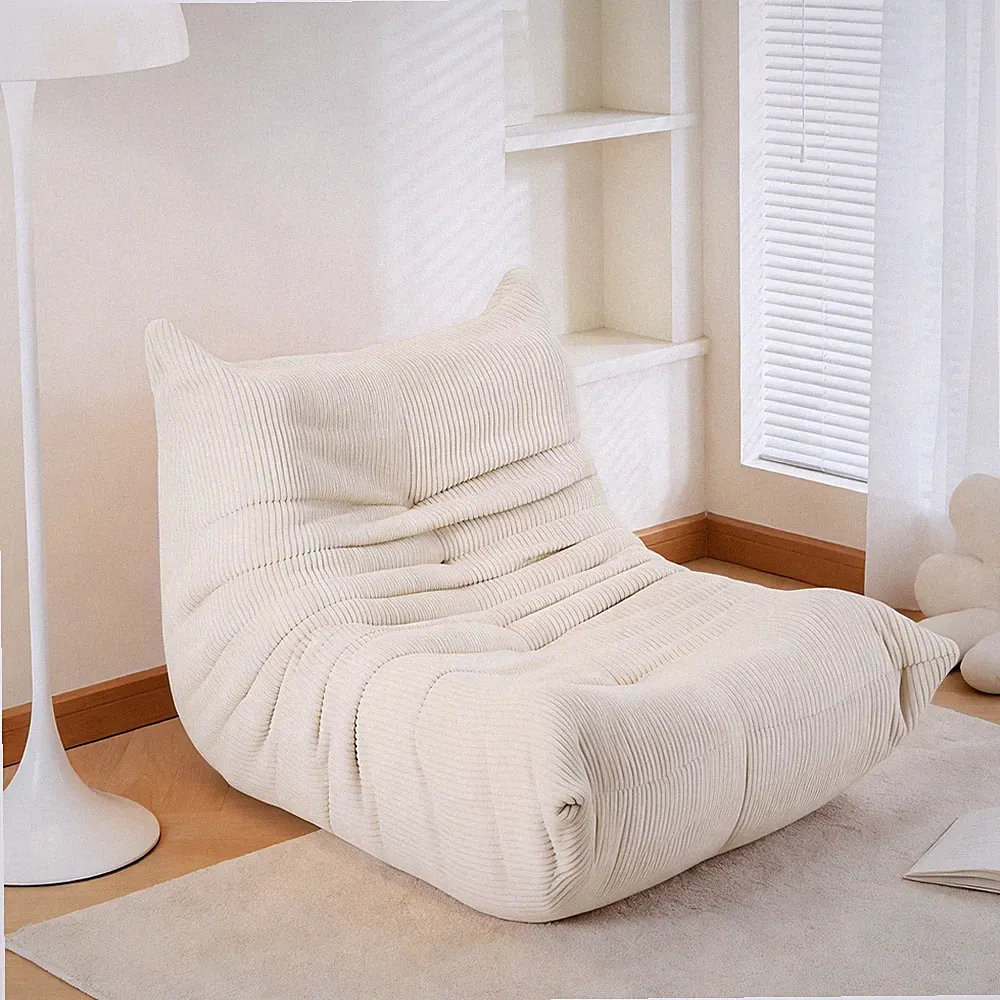 Bean Bag Chair Sitzsack mit Füllung Bodensofa Relaxsessel Bodenstuhl Lazy Sofa